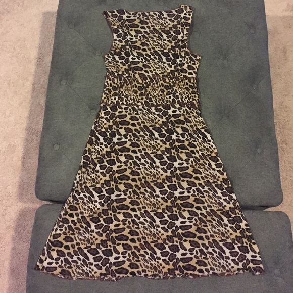Worn Once BCBG Leopard Print Dress!! - Picture 4 of 7
